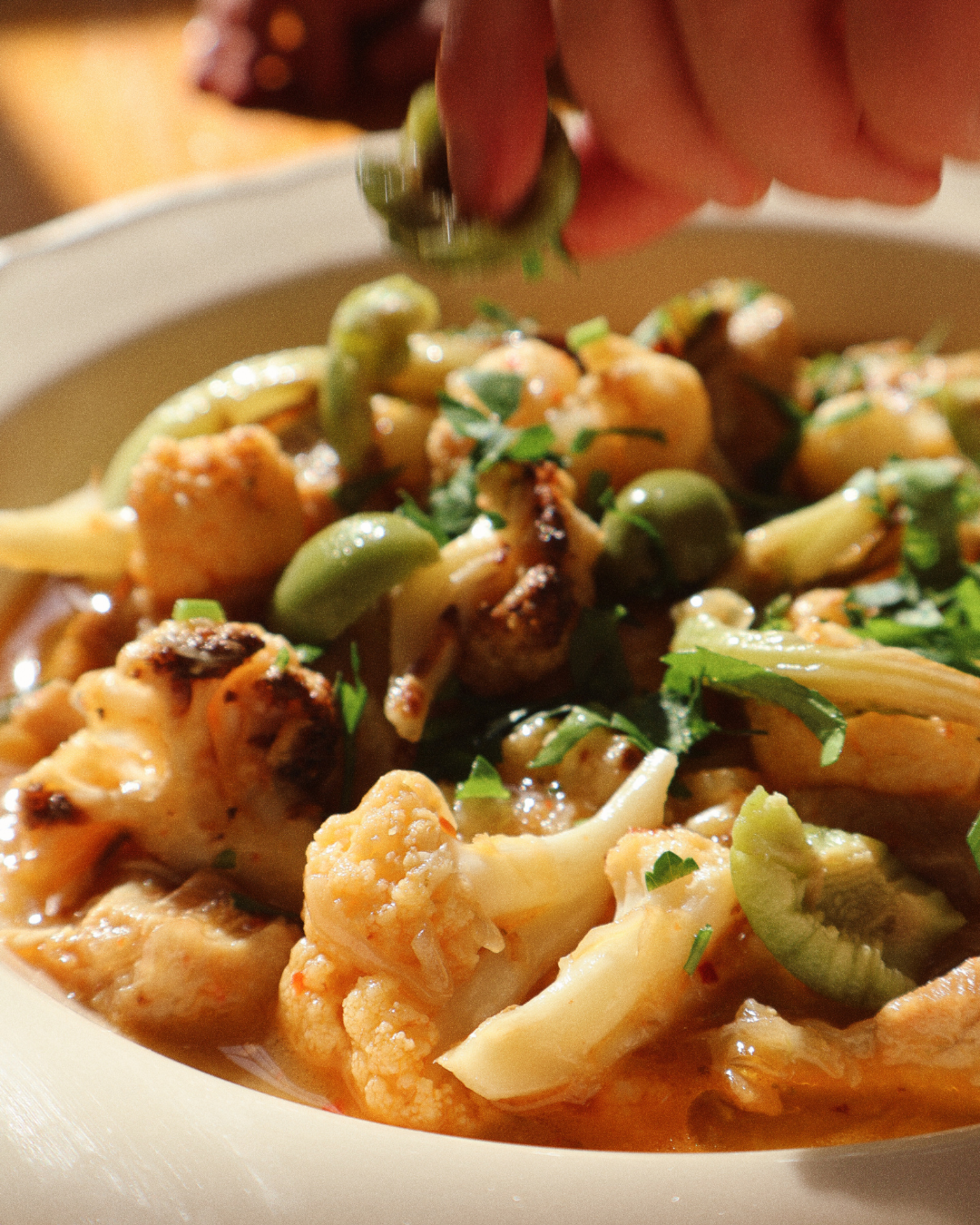 Chicken & Cauliflower Stew