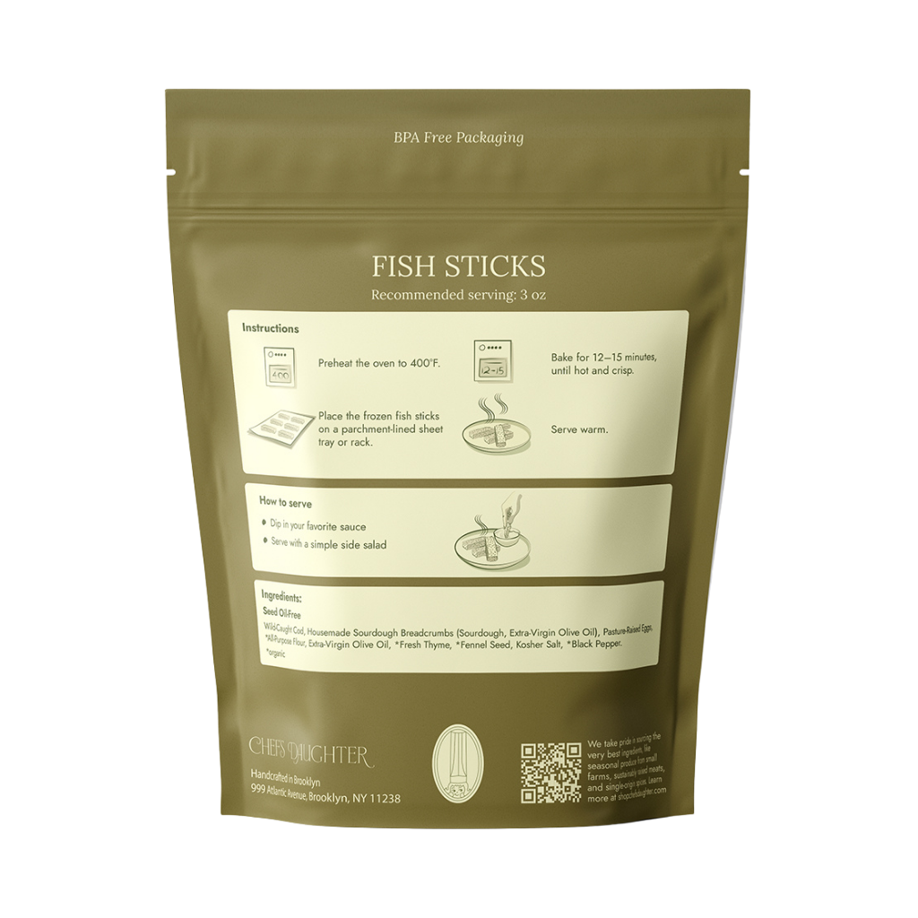 Fennel & Thyme Fish Sticks